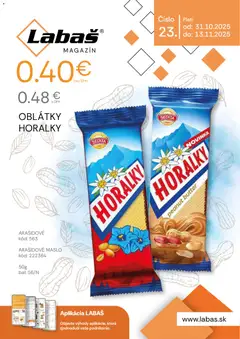 Labaš leták platný od 31.10.2025