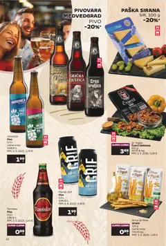Tommy - Super ponuda vina i delicija - Pregled kataloga iz trgovine Tommy, vrijedi od 04.12.2025 | Stranica: 22 | Proizvodi: Čvarci, Pivo, Grisini