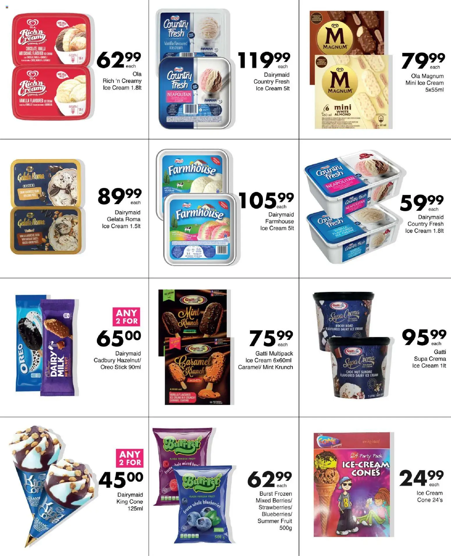 New Save catalogue – valid from 29.12.2025 | Page: 6 | Products: Blueberries, Cookies, Fruit, Caramel