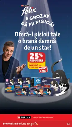 Ofertele PENNY valabile de la 03.12.2025 | Pagină: 22 | Produse: Hrană pentru pisici