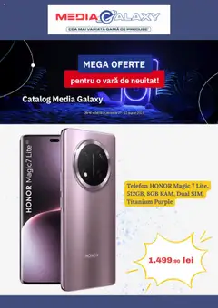 Catalog Media Galaxy – previzualizare al pliantului de la Media Galaxy valabil de la 07.08.2025