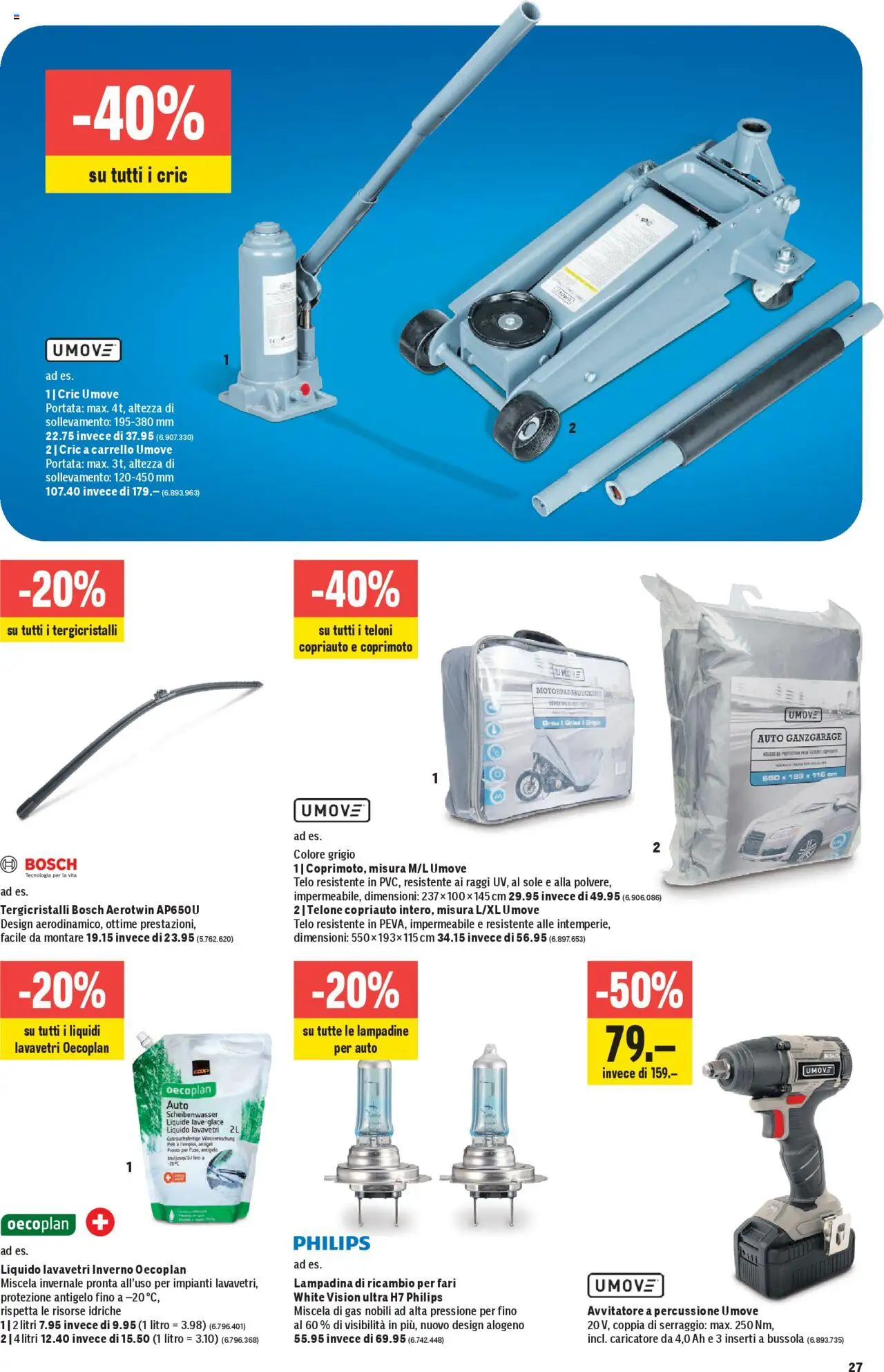 Jumbo Aktionen IT – gültig ab 09.10.2025 | Seite: 27 | Produkte: Bosch, Philips