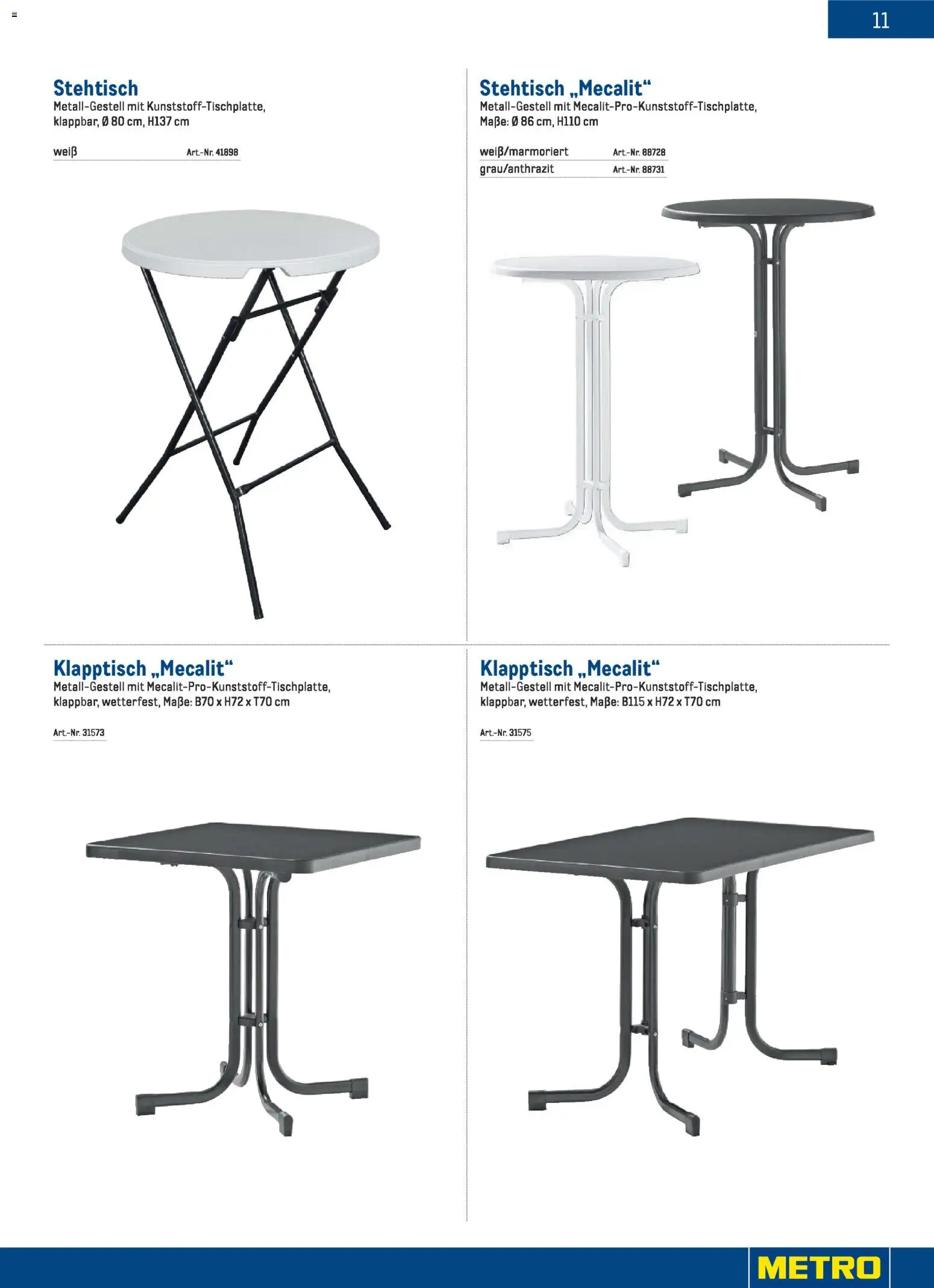 Metro Gast & Garten 2026 gültig ab 01.01.2026 | Seite: 11