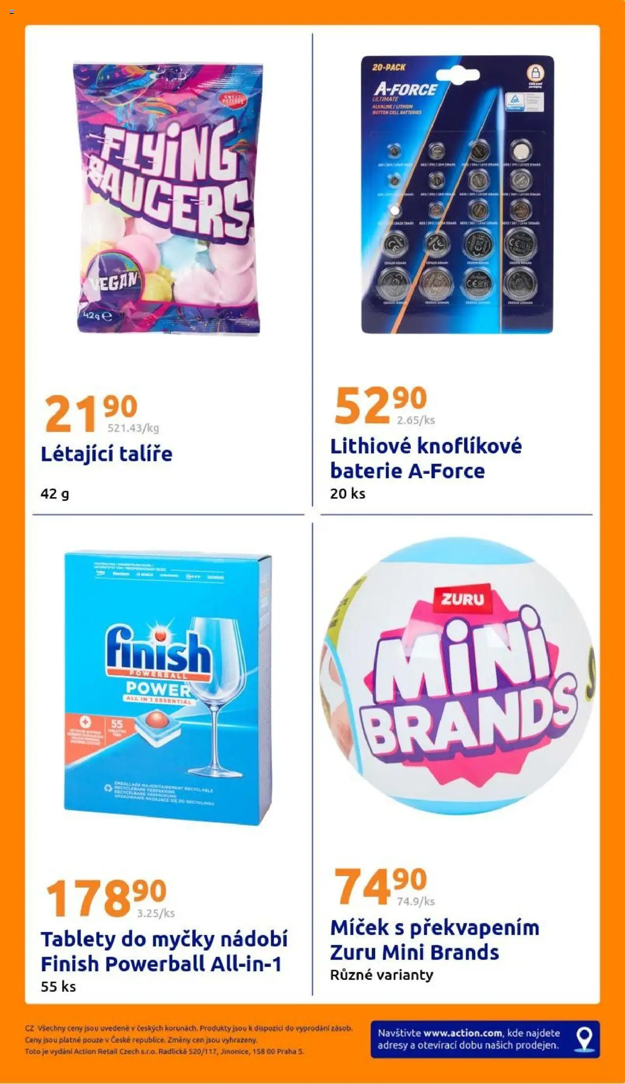 Action leták od 15.10.2025 | Strana: 29 | Produkty: Vegan, Finish, Talíře, Tablety do myčky