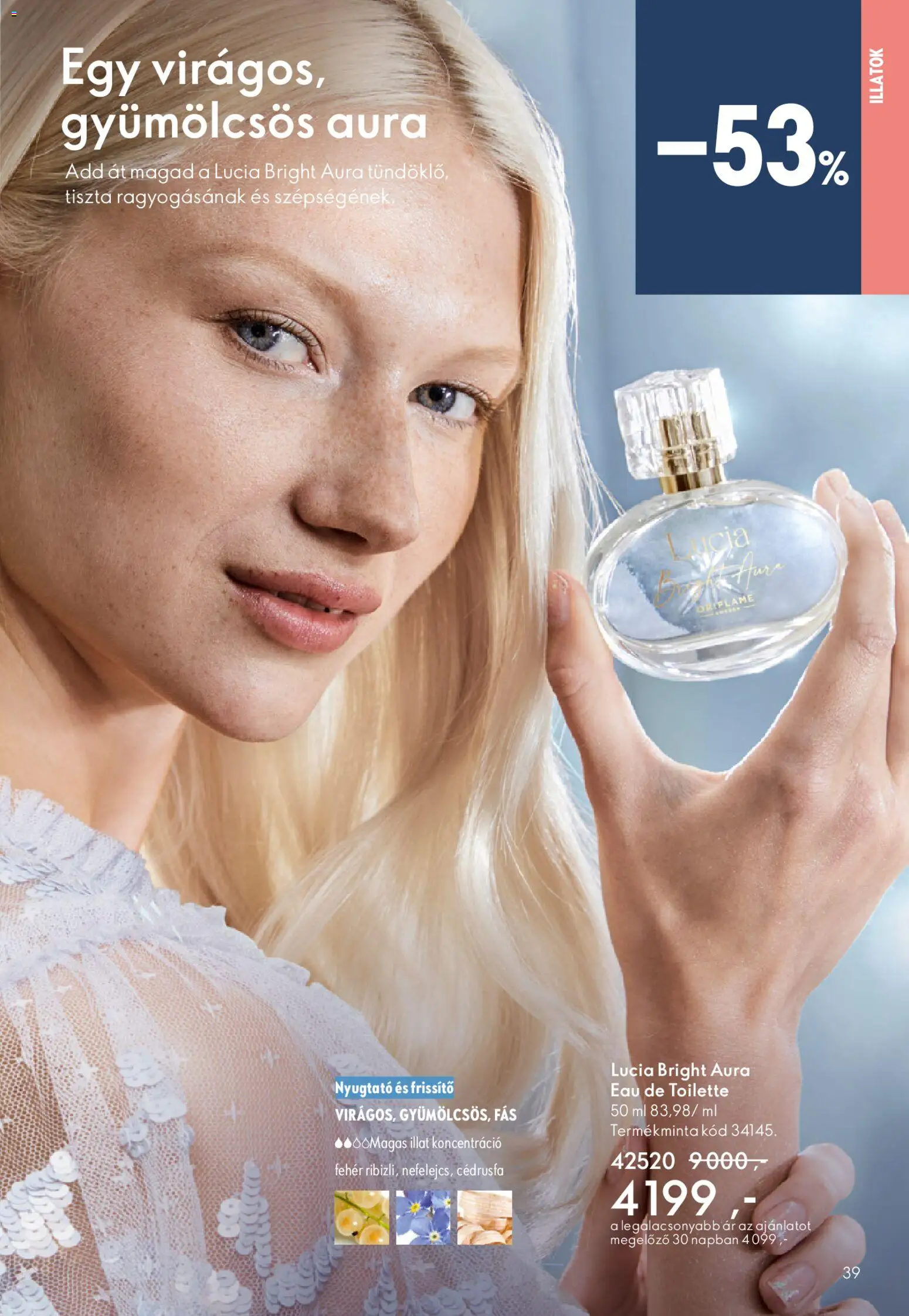 Oriflame akciós ujság - amely érvényes a következő dátumtól: 03.12.2025 | Oldal: 39