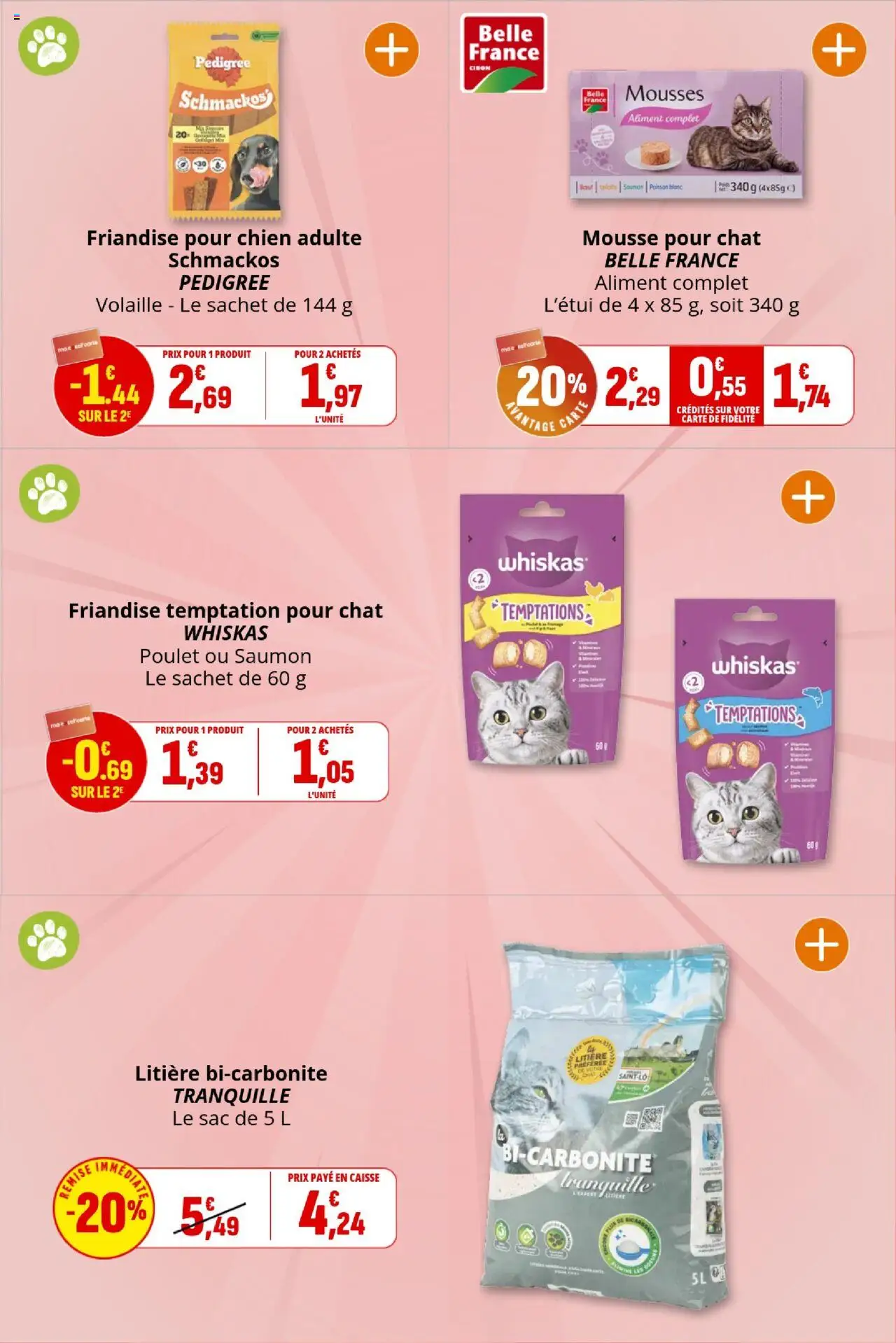 {H1} | Page: 27 | Produits: Volaille, Litière, Mousse, Poisson