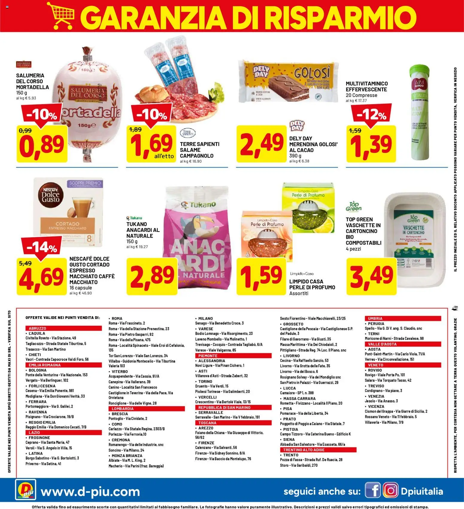 Volantino D Più del 27.10.2025 | Pagina: 20