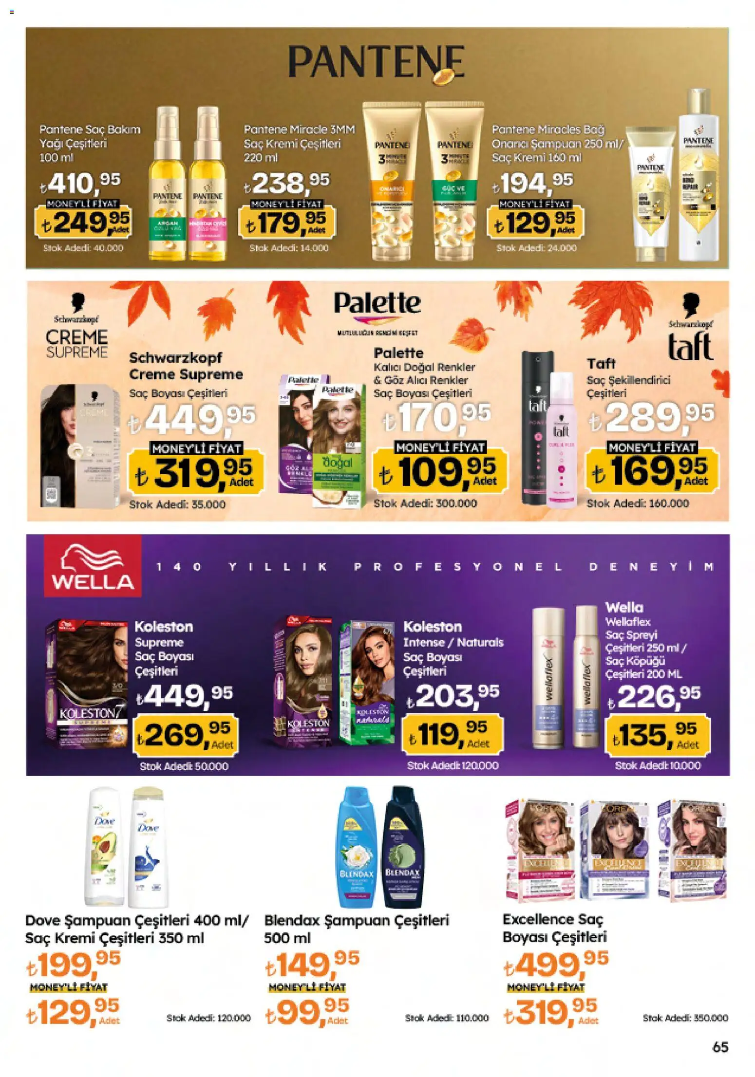 Migros Katalog - 5M Migroskop Dijital - 06.11.2025 tarihinden itibaren geçerlidir | Sayfa: 65 | Ürünler: Şampuan, Saç Kremi, Saç spreyi