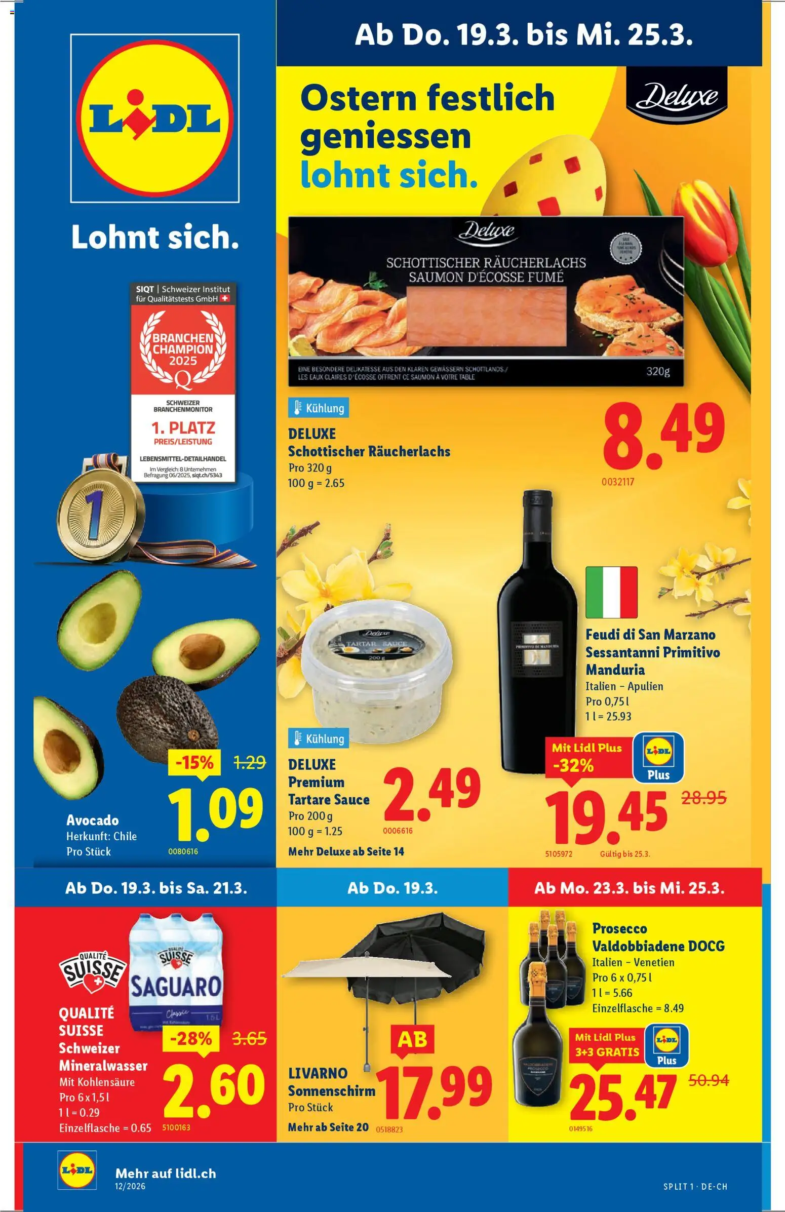 Lidl aktionen – gültig ab 19.03.2026 | Seite: 1