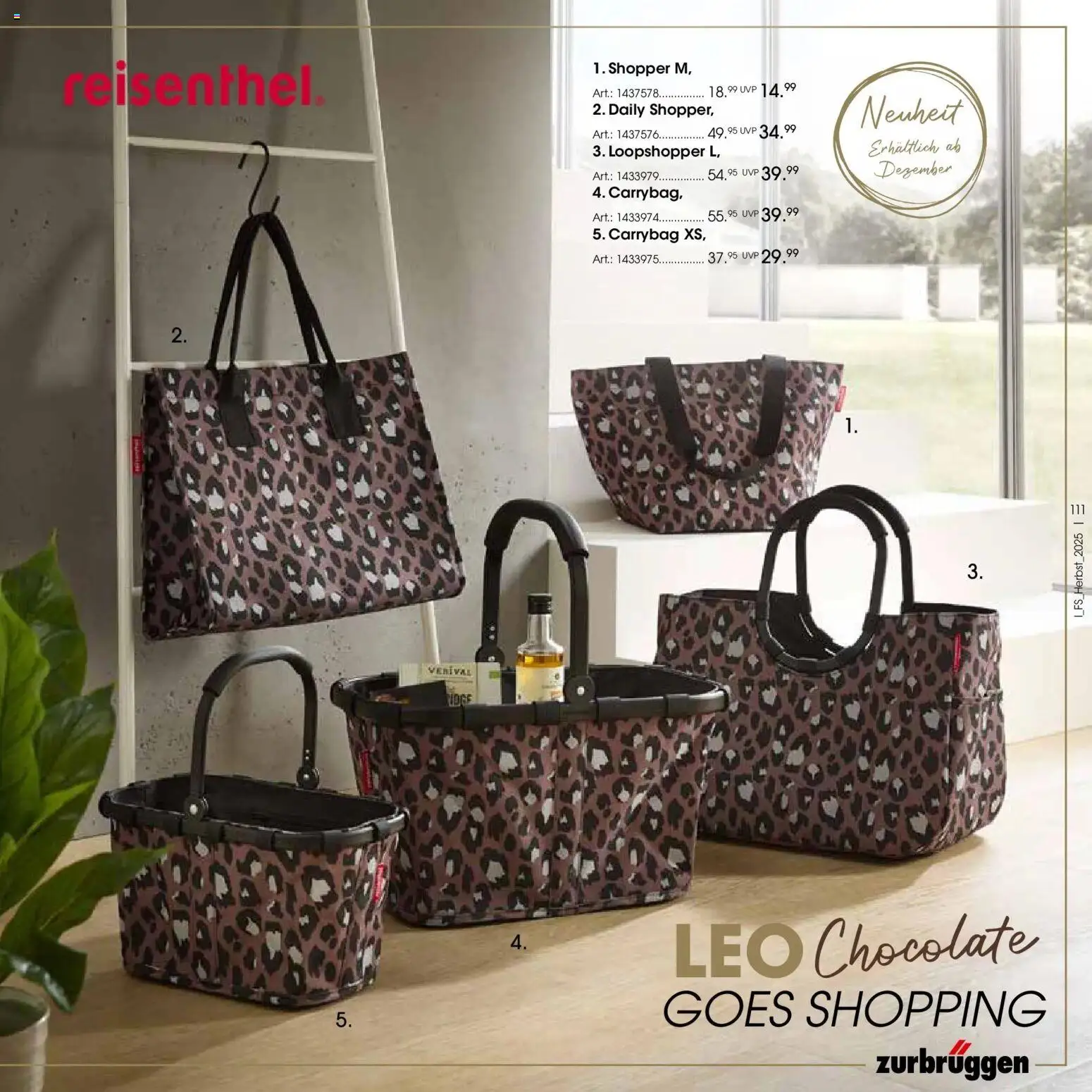 Zurbrüggen - Zurbrüggen: Raum für neue Lieblingsstücke – gültig ab 19.10.2025 | Seite: 111