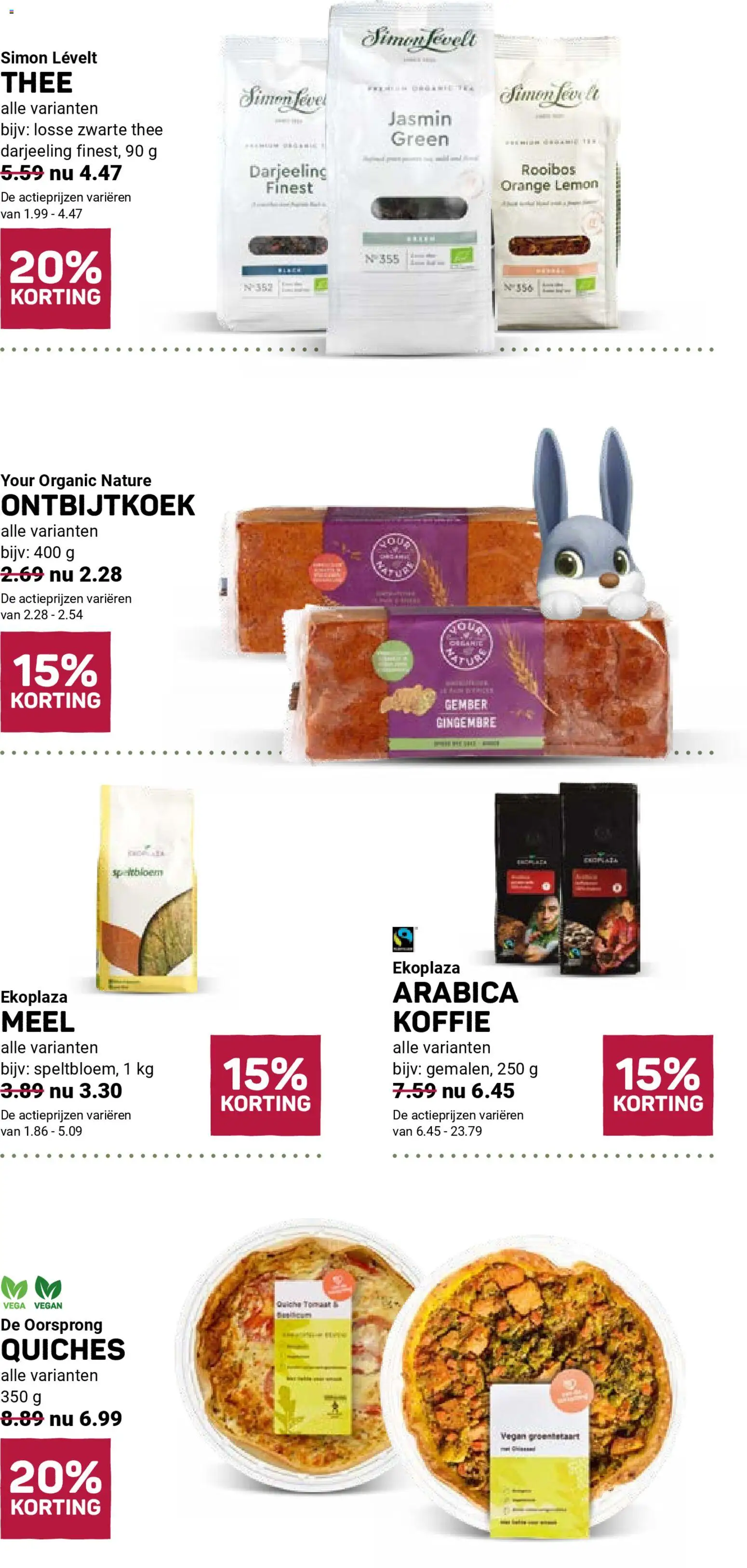 {H1} | Pagina: 9 | Producten: Koffie, Thee, Gember