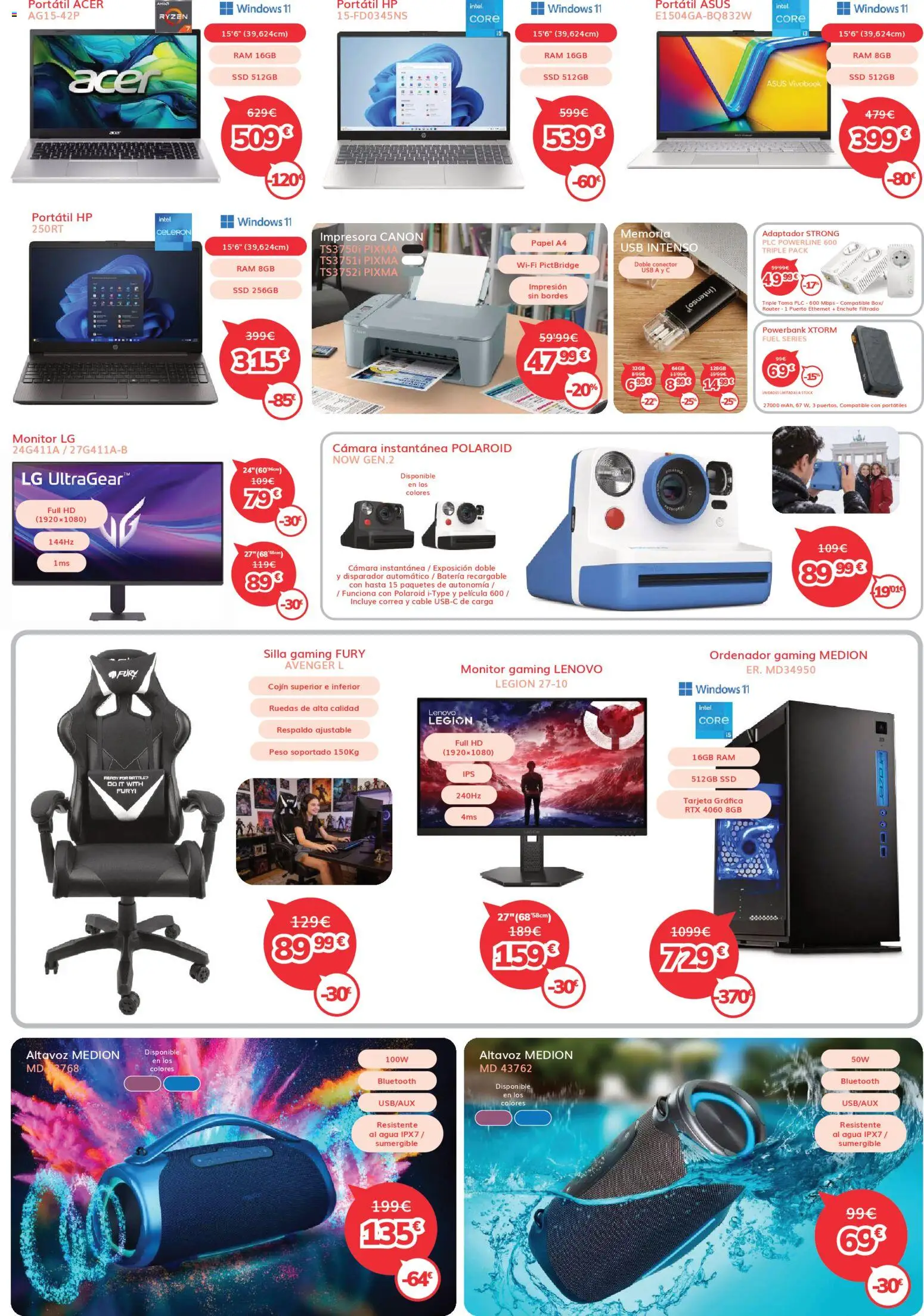 Mi Electro - folleto │ válido desde el 07.01.2026 | Página: 7 | Productos: Portátil HP, Cámara, Peso, Silla