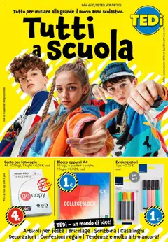 Anteprima del volantino Volantino TEDi	 valido a partire dal 20.08.2025