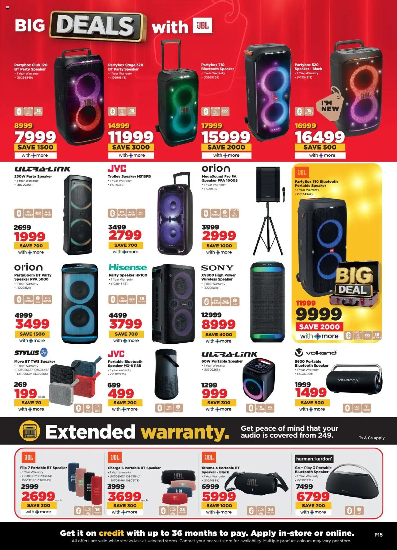 HiFi Corp Specials │ valid from 06.08.2025 | Page: 15 | Products: Audio, Radio, Speaker