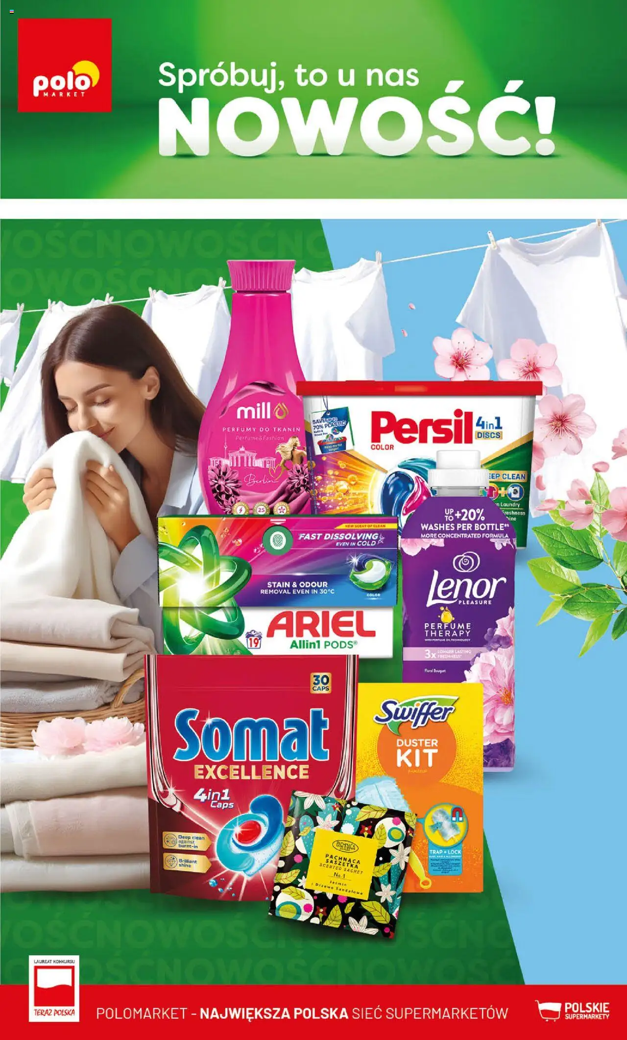 POLOmarket Gazetka - Nowości od 01.05.2025 | Strona: 1 | Produkty: Persil, Ariel, Perfumy, Detergent