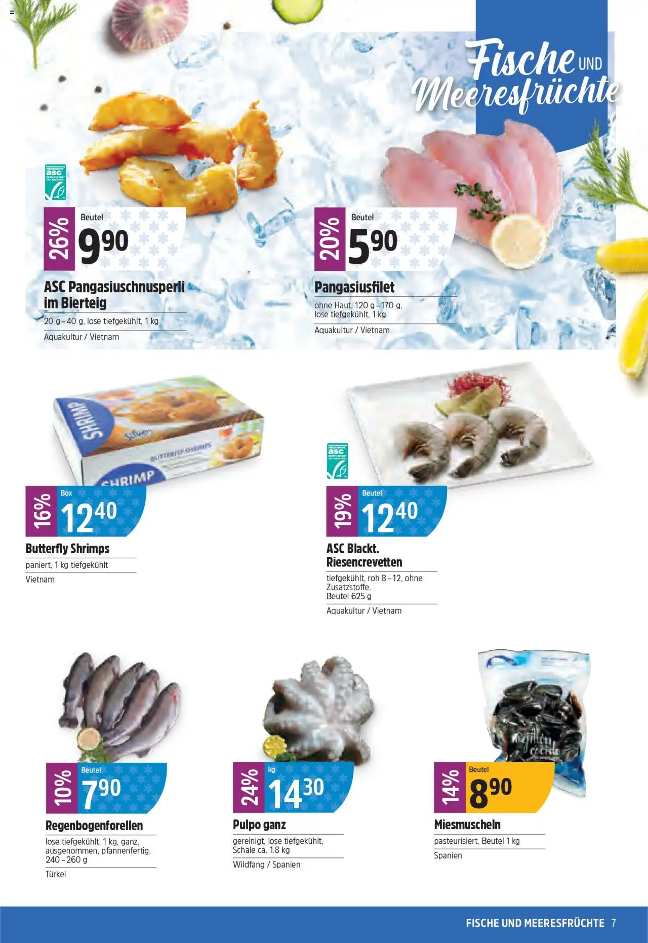 TopCC Aktionen ab 25.08.2025 | Seite: 7 | Produkte: Meeresfrüchte