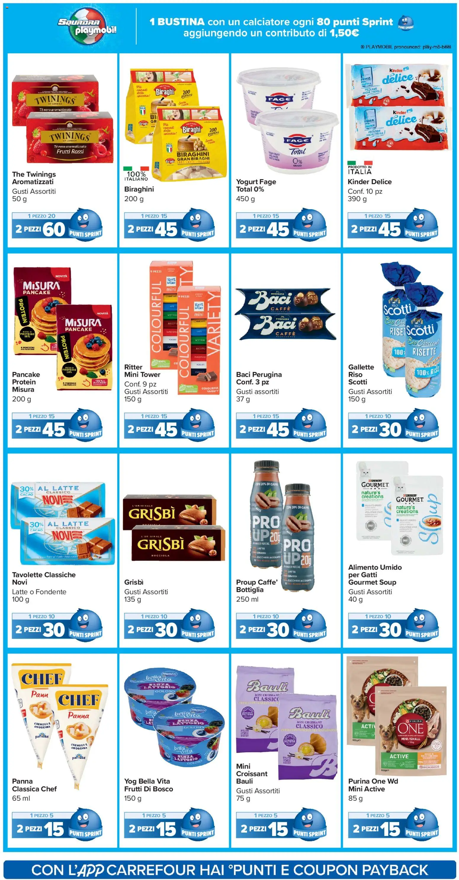 Volantino Carrefour del 17.11.2025 | Pagina: 26 | Prodotti: Tè, Gallette, The, Cacao