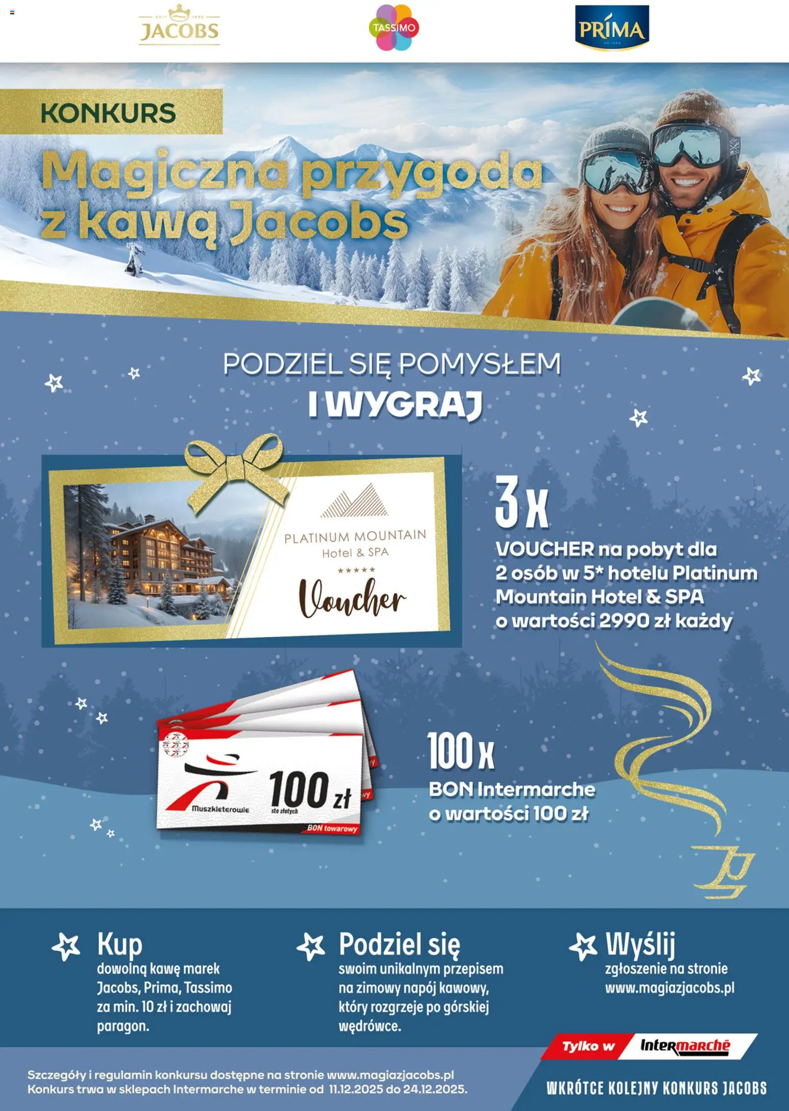 Intermarche Konkurs - Magiczna przygoda z kawą Jacobs od 11.12.2025 | Strona: 1 | Produkty: Kawa jacobs, Kawa