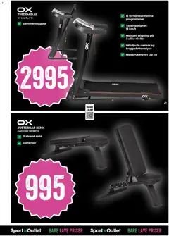 Forhåndsvisning av Sport Outlet kundeavis gyldig fra 21.11.2025 | Side: 47 | Produkter: Benk