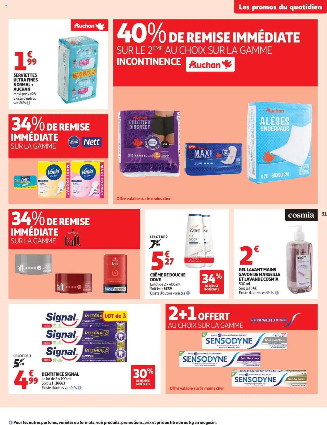  | Page: 31 | Produits: Savon de marseille, Savon, Dentifrice, Douche