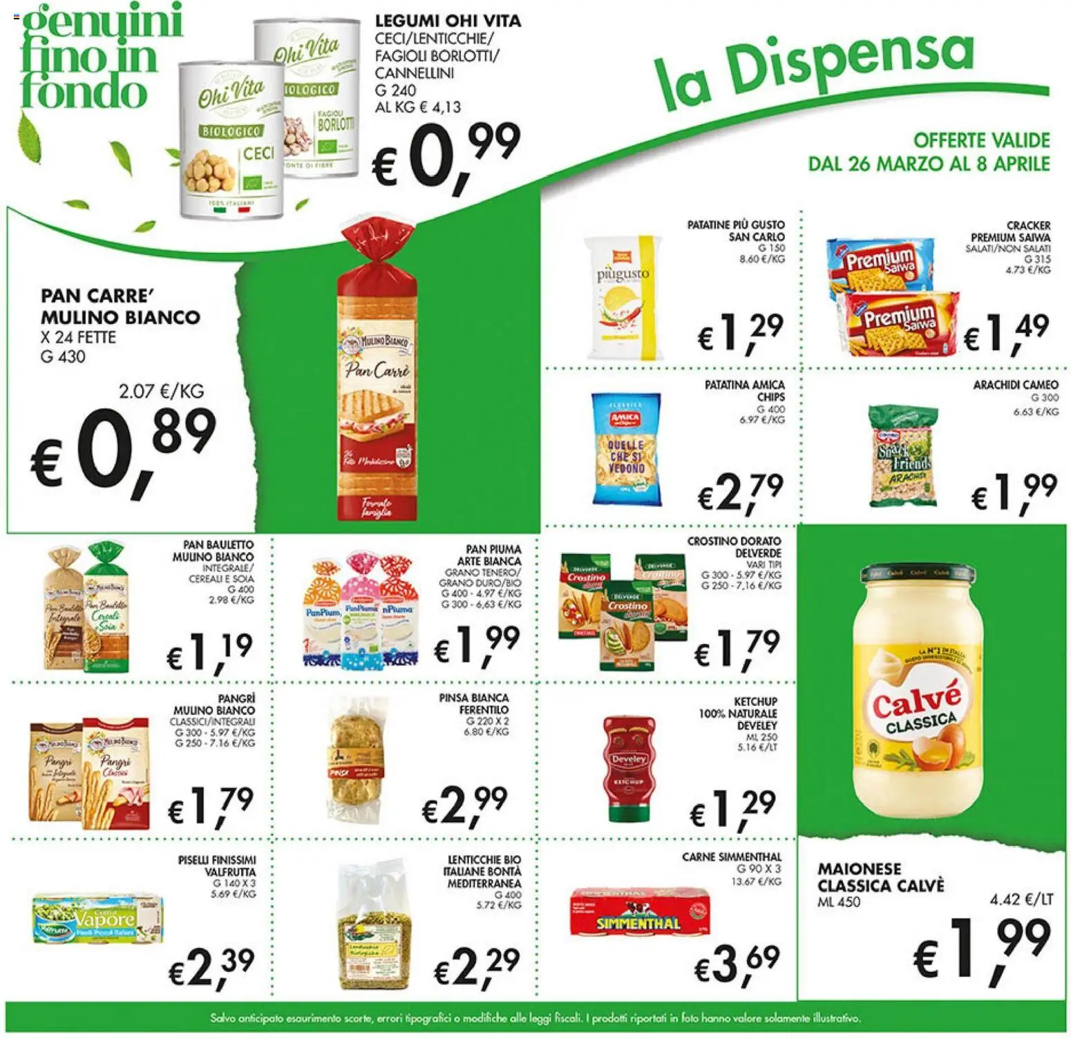 Volantino Coal del 26.03.2026 | Pagina: 19 | Prodotti: Legumi, Cannellini, Fagioli, Lenticchie