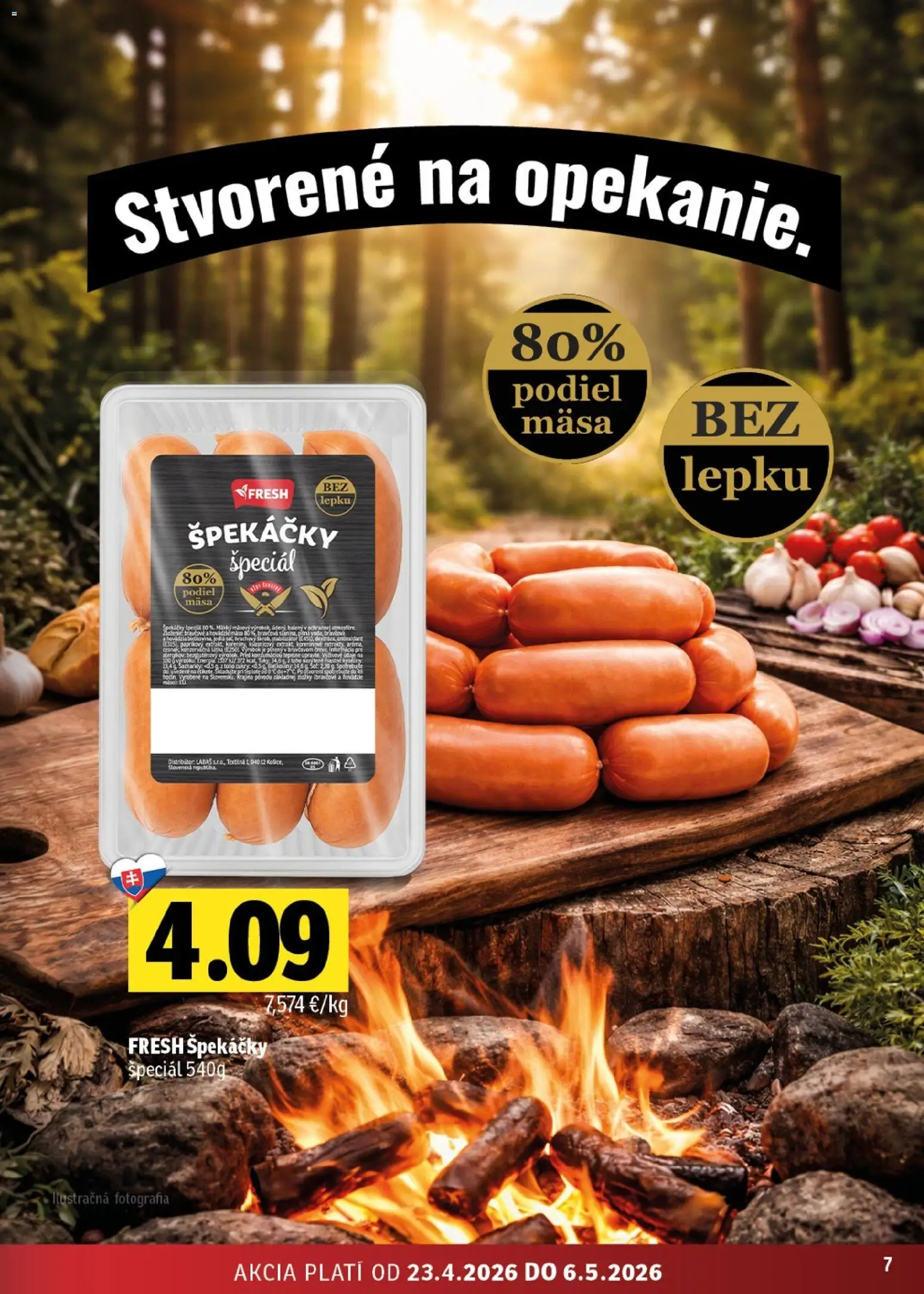 Nové Fresh akcie – leták je platný od 23.04.2026 | Strana: 7