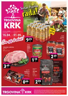 Trgovina Krk Katalog - Pregled kataloga iz trgovine Trgovina Krk, vrijedi od 16.04.2026