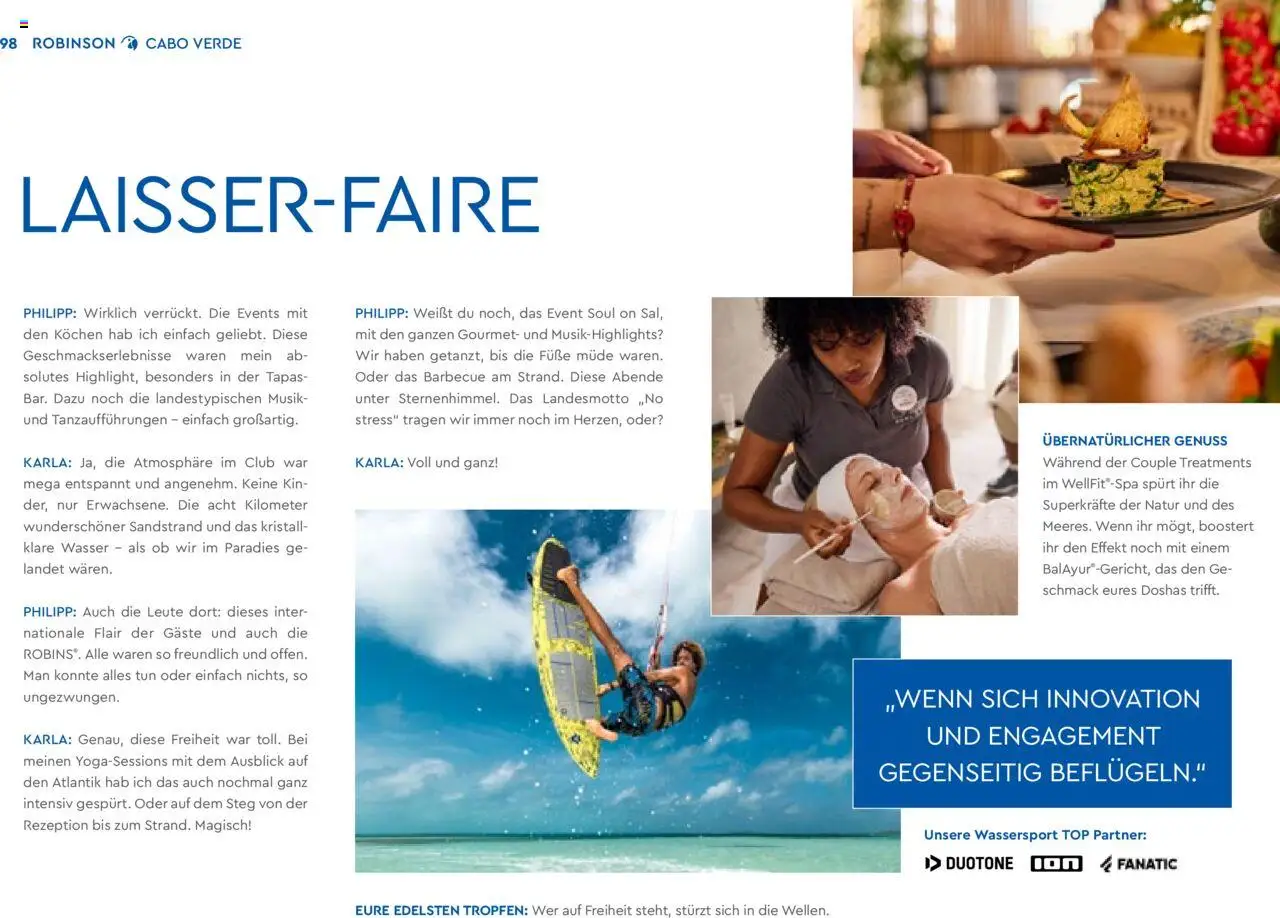 TUI Robinson 2024/25 - Unsere Clubs & Storys - gültig ab dem 04.11.2024 | Seite: 98 | Produkte: Top, Wasser