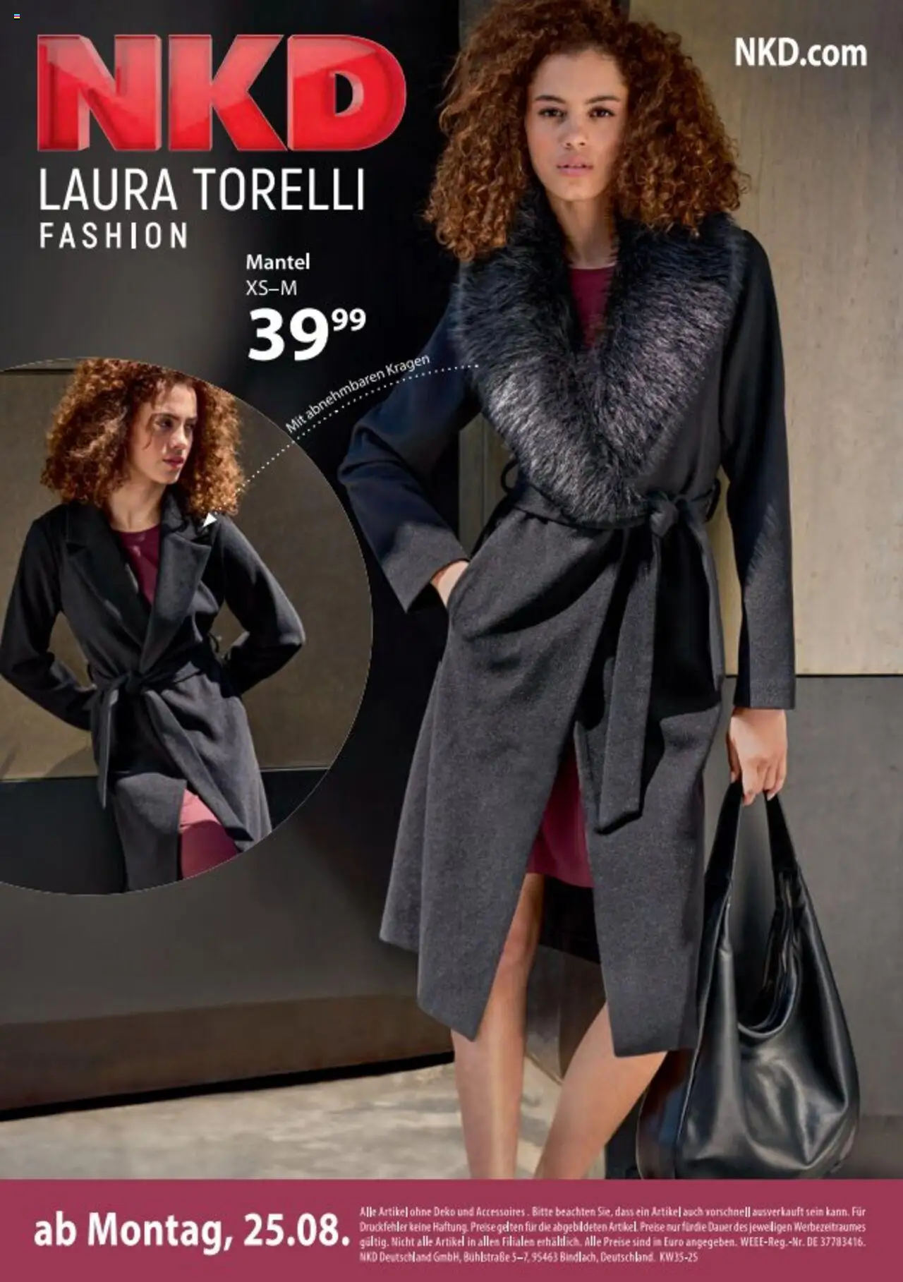 NKD Prospekt Fashion - gültig ab dem 25.08.2025 | Seite: 6 | Produkte: Mantel
