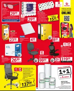 Selgros cash&carry Gazetka - Oferta przemysłowa od 31.07.2025 | Strona: 22 | Produkty: Okulary, Fotel, Krzesło, Siatka