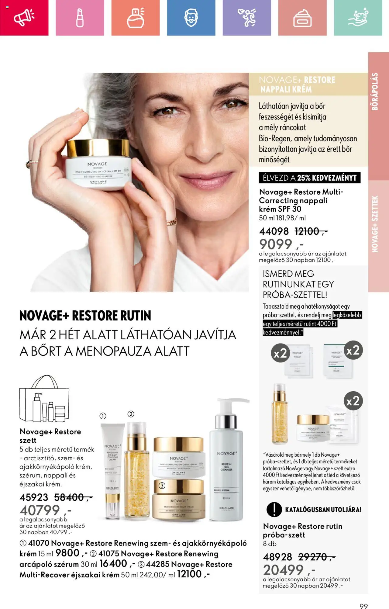 Oriflame akciós ujság - amely érvényes a következő dátumtól: 17.08.2025 | Oldal: 99 | Termékek: Bor
