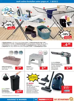 Pagro-Diskont Flugblatt gültig ab 07.08.2025 | Seite: 19 | Produkte: Staubsauger, Kleiderbügel
