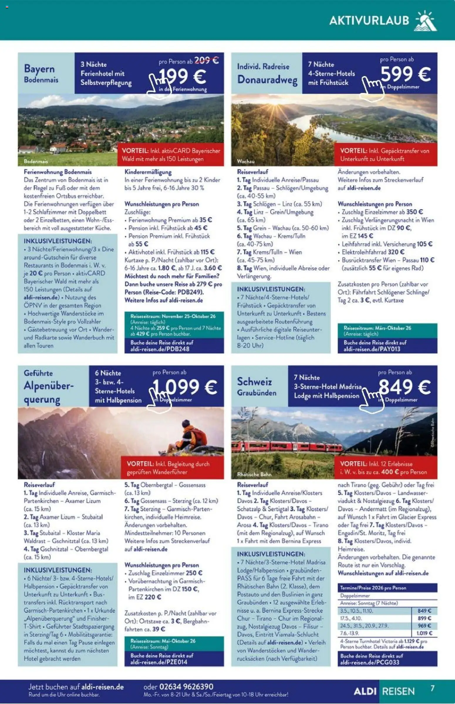 Aldi Süd Reisemagazin November 2025 – gültig ab 01.11.2025 | Seite: 7
