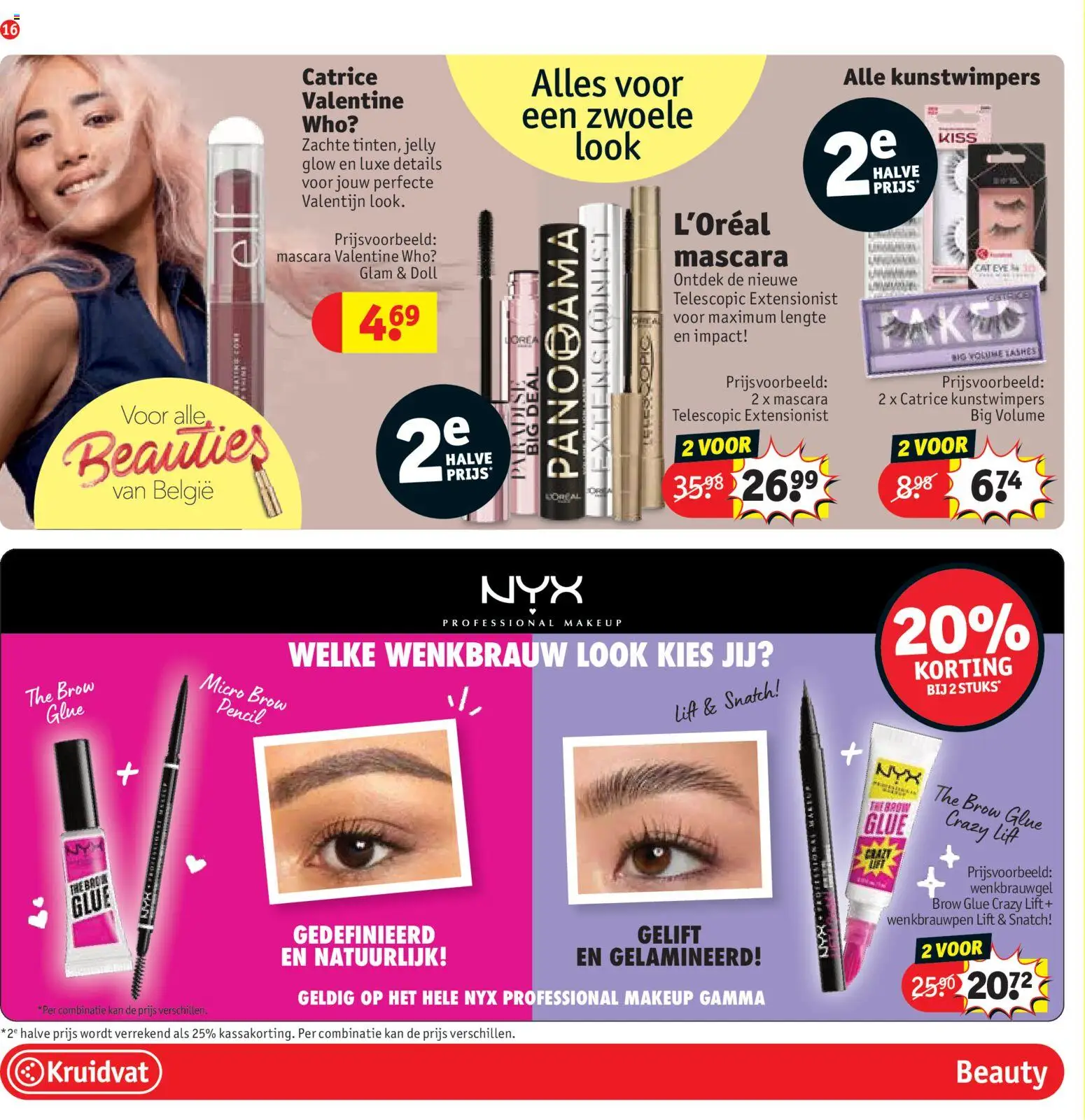 {H1} | Pagina: 16 | Producten: Gel, Mascara, Kan