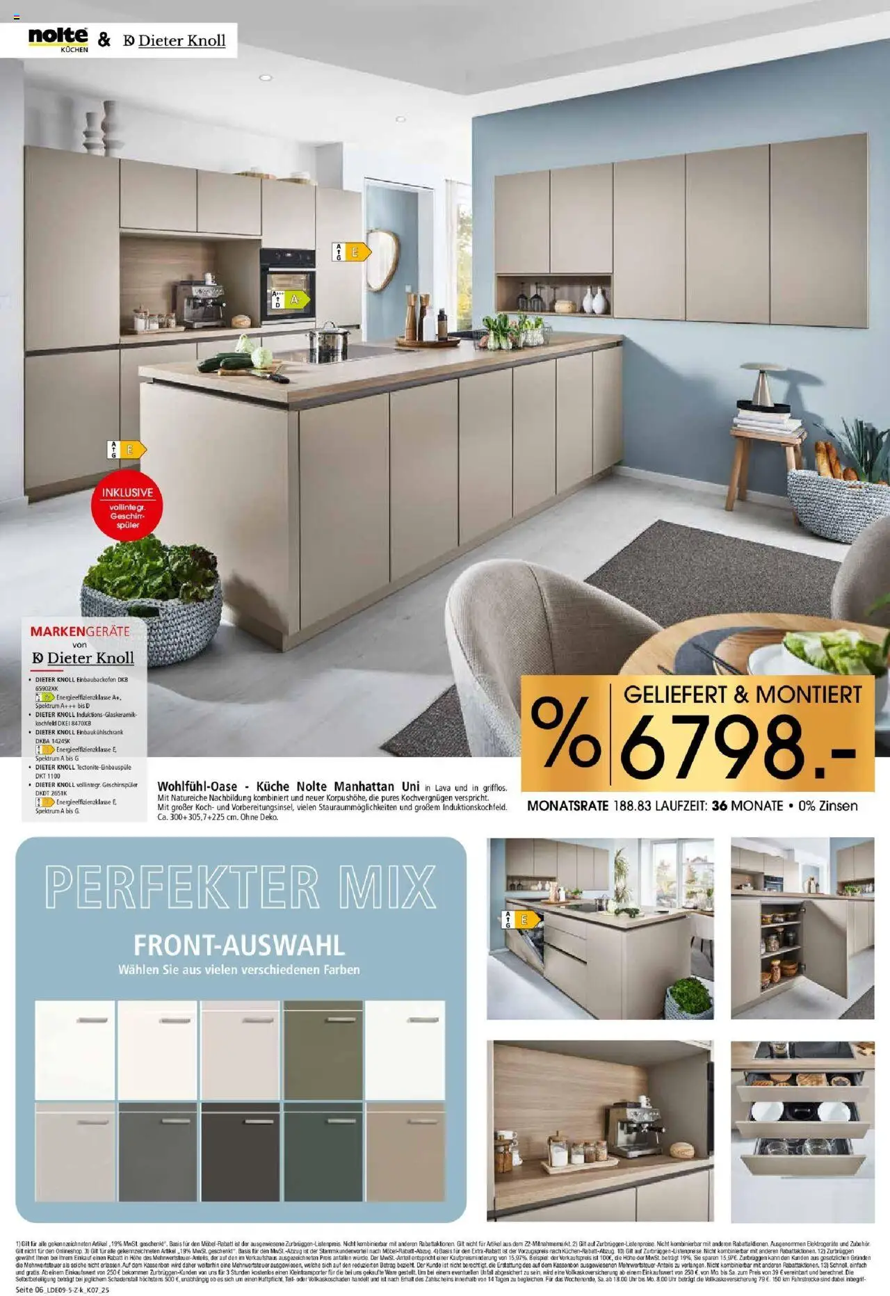 Zurbrüggen - Zurbrüggen: Küchen für ihr Zuhause – gültig ab 12.09.2025 | Seite: 6