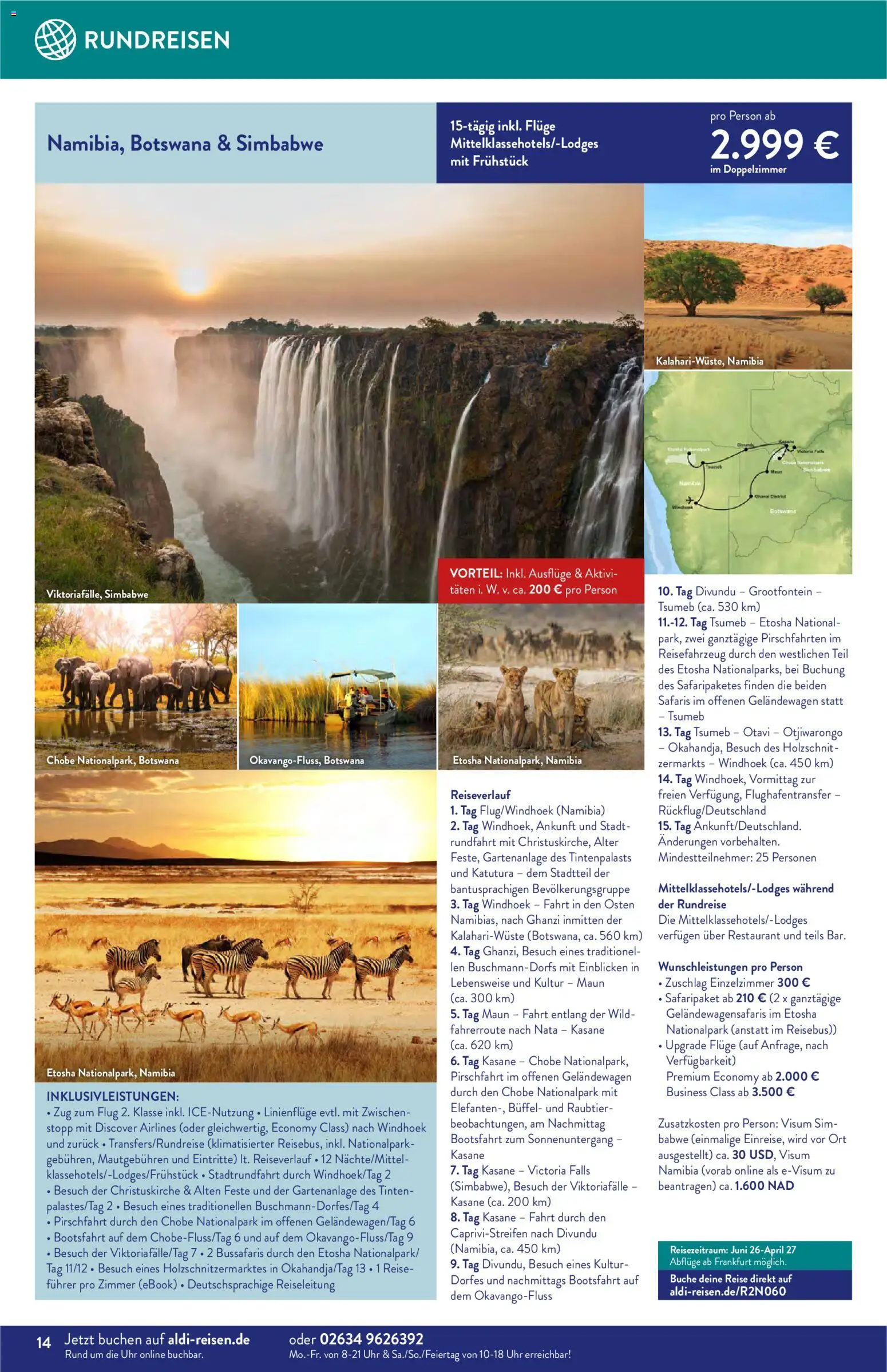 Aldi Reisen Prospekt 	 – gültig ab 01.04.2026 | Seite: 14