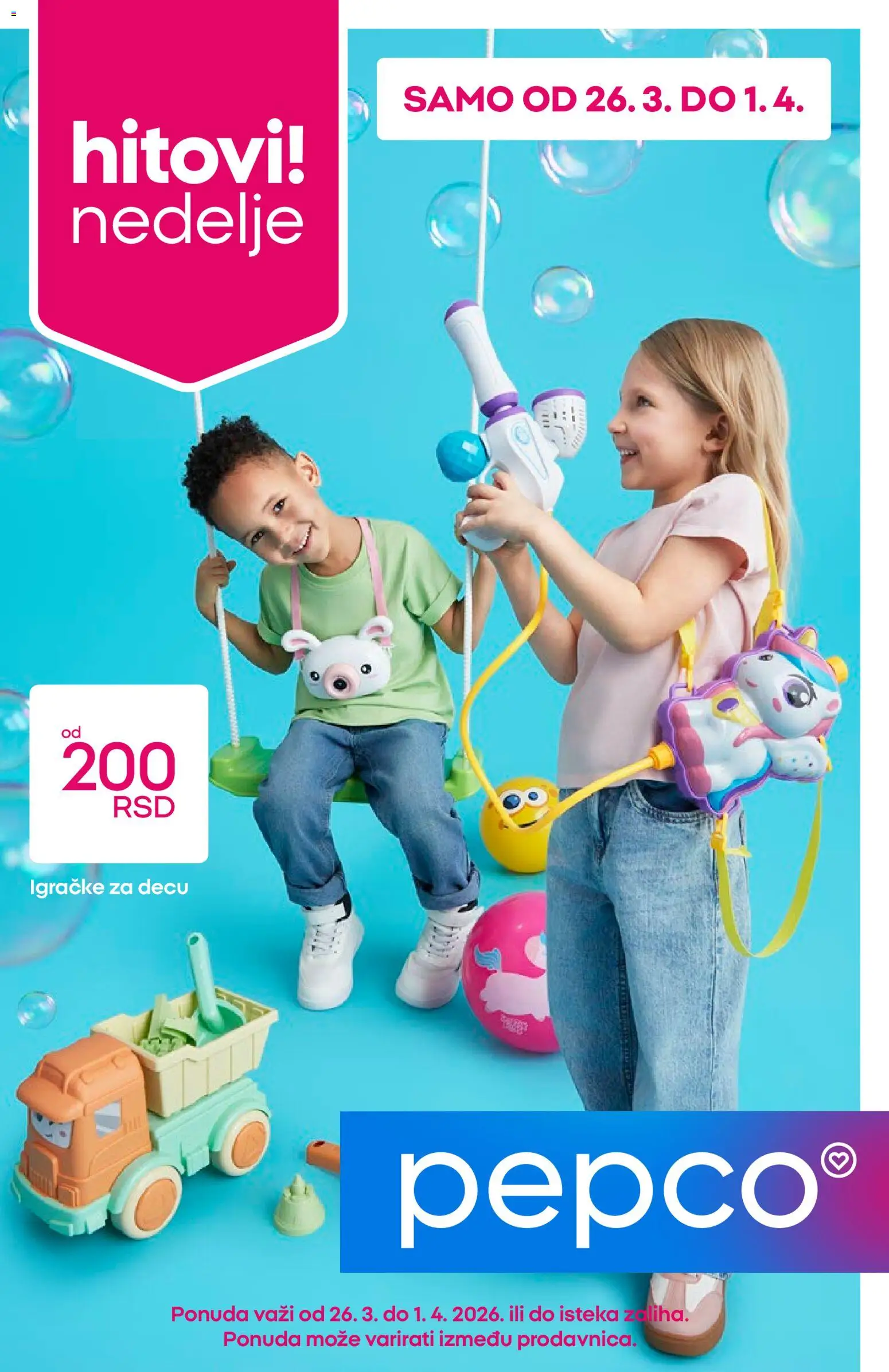 Pepco katalog - važi od 26.03.2026 | Strana: 1