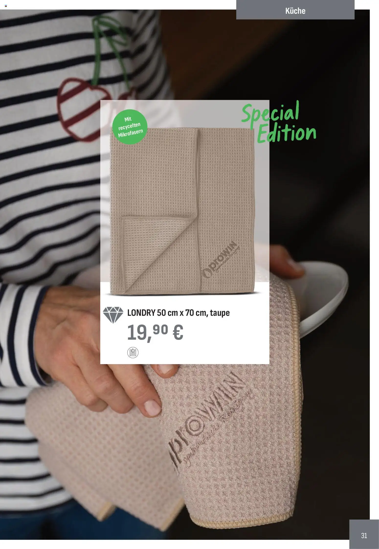 Katalog ProWin Januar/Juni 2026 – gültig ab 01.01.2026 | Seite: 31 | Produkte: Küche