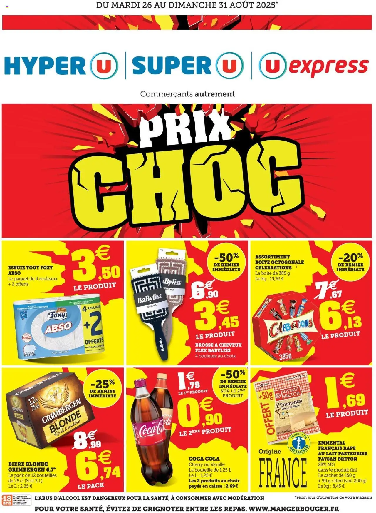  | Page: 1 | Produits: Brosse à cheveux, Brosse, Lait, Bière