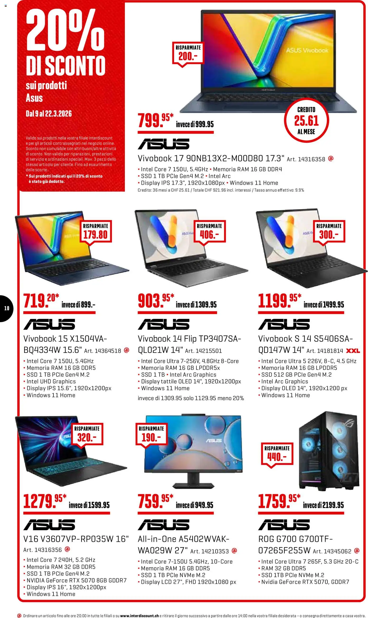 Interdiscount aktionen IT – gültig ab 09.03.2026 | Seite: 10