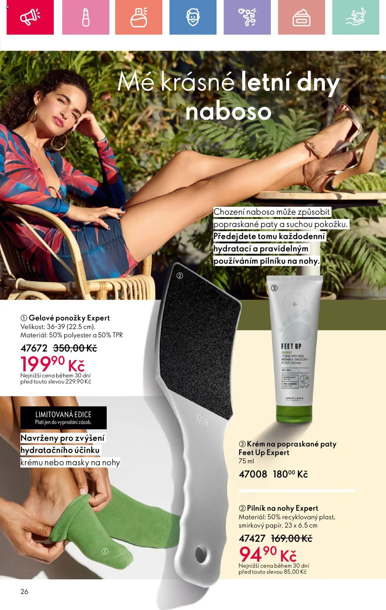 Oriflame katalog č.10/2025 od 06.07.2025 | Strana: 26 | Produkty: Ponožky, Krém, File