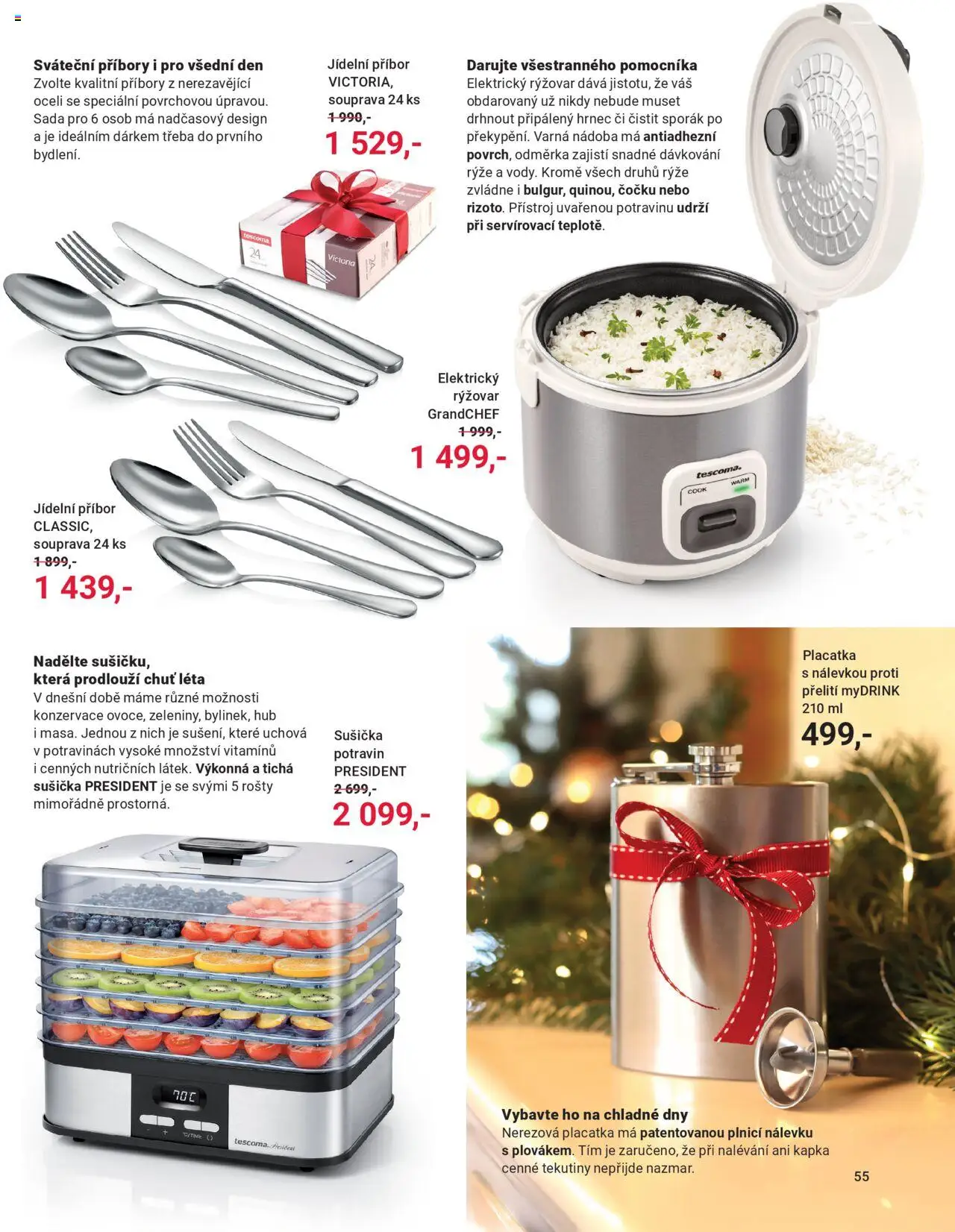 TESCOMA katalog - Podzim/zima 2025 od 20.10.2025 | Strana: 55 | Produkty: Rýže, Sušička, Sporák, Odměrka