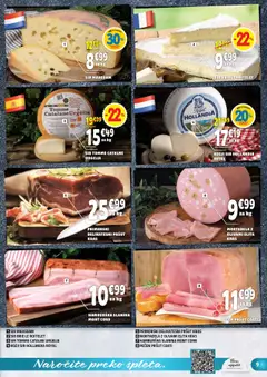 E.leclerc katalog │ velja od 09.07.2025 | Stran: 9 | Izdelki: Pršut, Mortadela, Slanina, Sir
