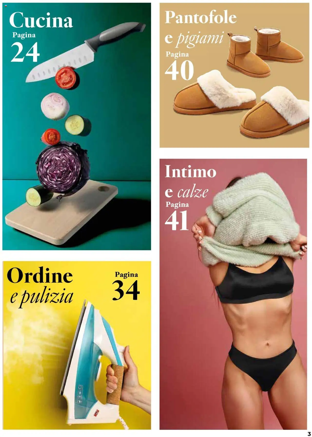 Volantino Ipercoop del 08.10.2025 | Pagina: 3 | Prodotti: Intimo, Pantofole