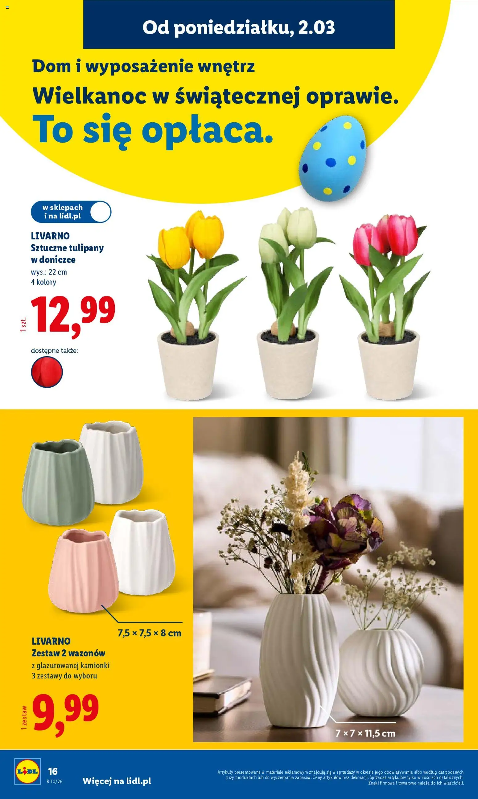 Lidl Katalog od 02.03.2026 | Strona: 18 | Produkty: Tulipany