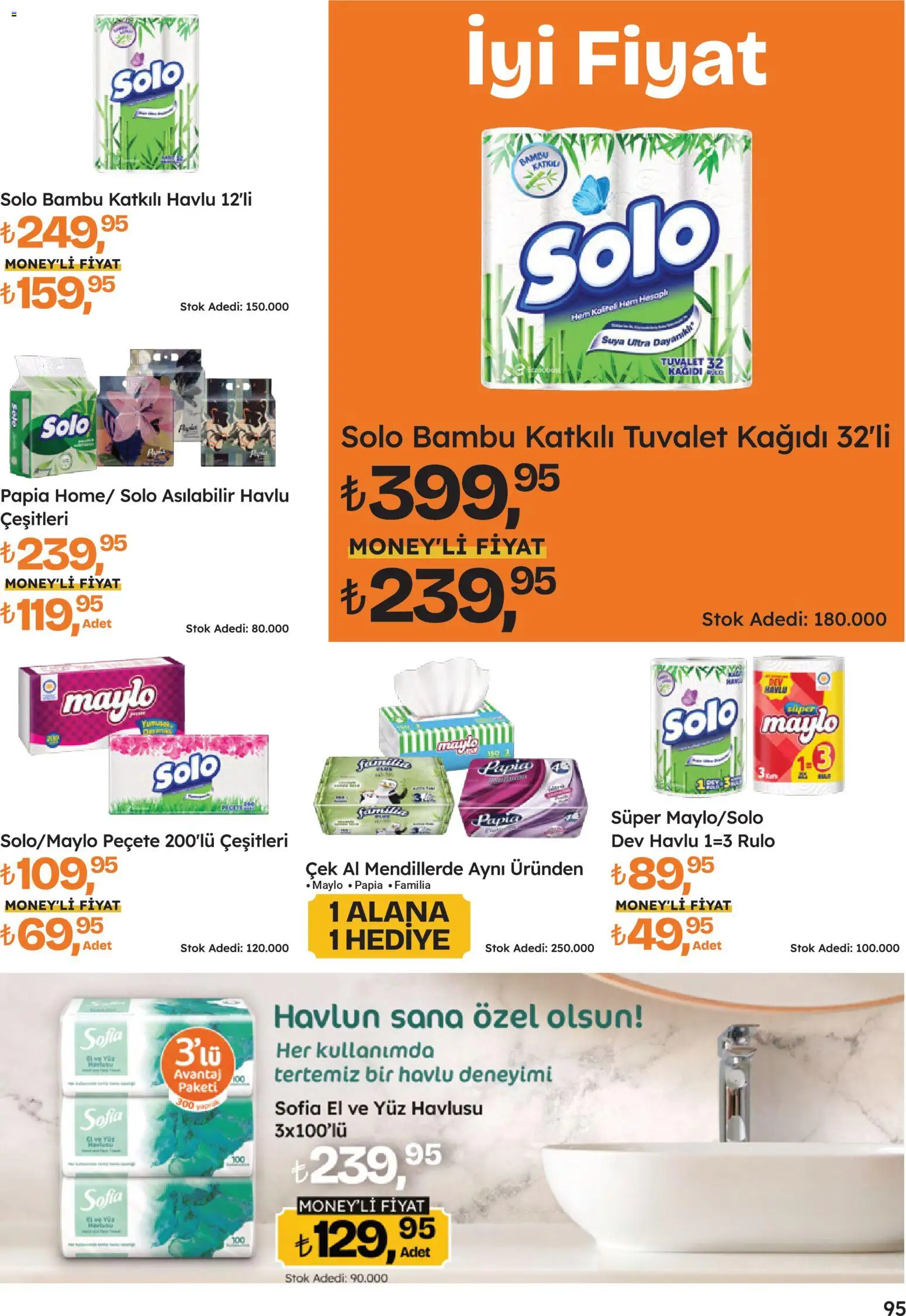 Migros Katalog - 5M Migroskop Dijital - 16.04.2026 tarihinden itibaren geçerlidir | Sayfa: 95 | Ürünler: Tuvalet, Tuvalet kağıdı, Yüz havlusu