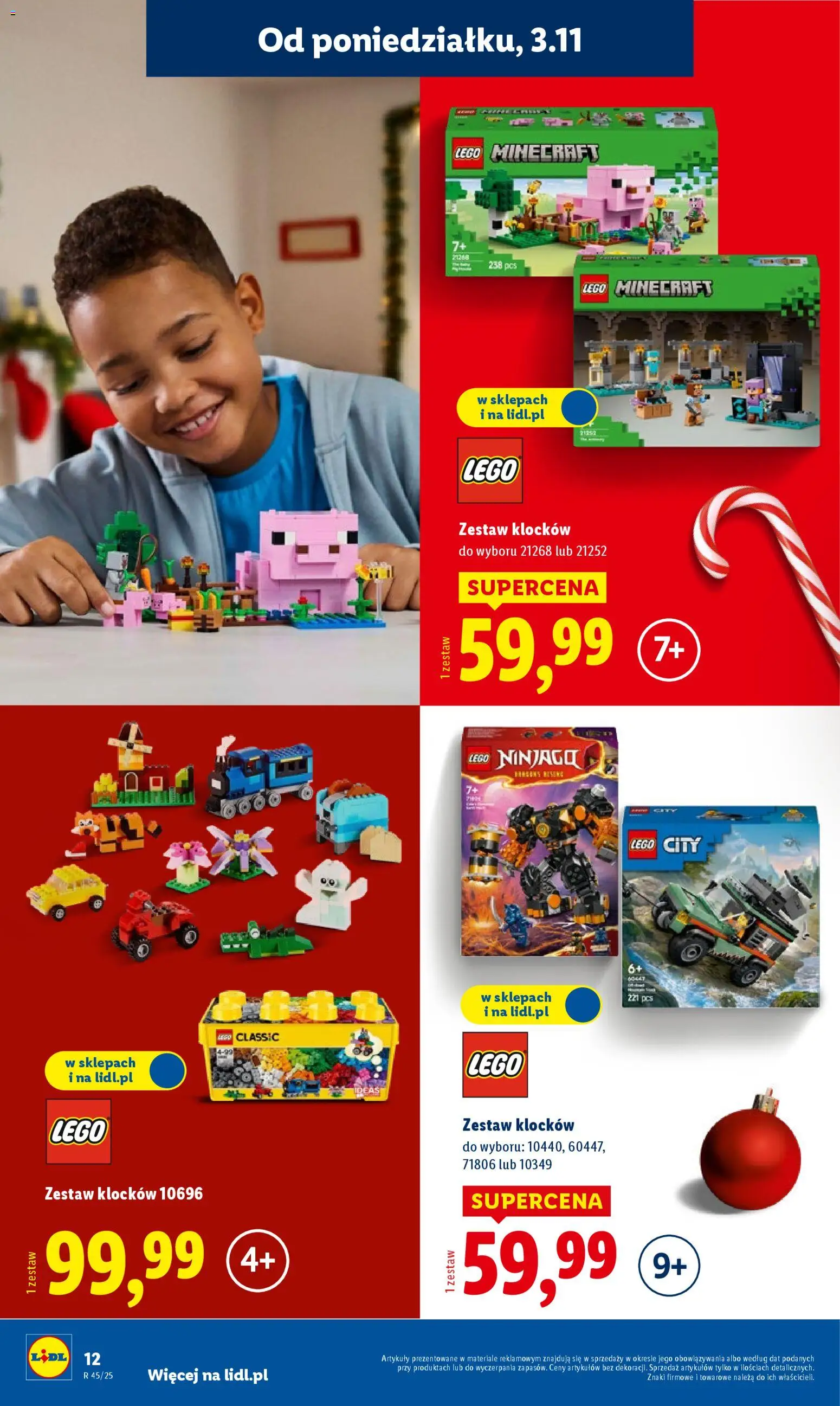 Lidl Katalog zabawek od 03.11.2025 | Strona: 12 | Produkty: PC, Lego