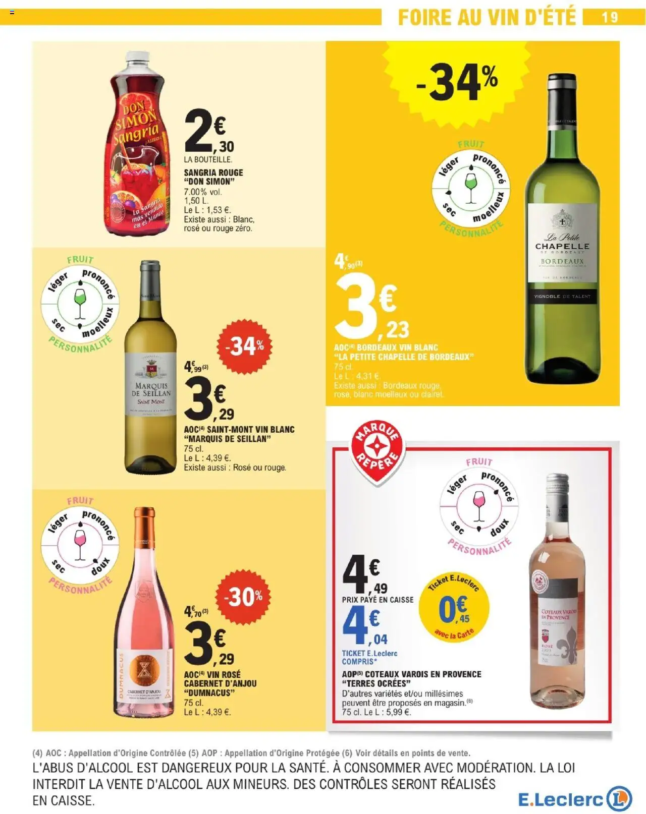  | Page: 19 | Produits: Sangria, Vin, Sangria rouge Don Simon