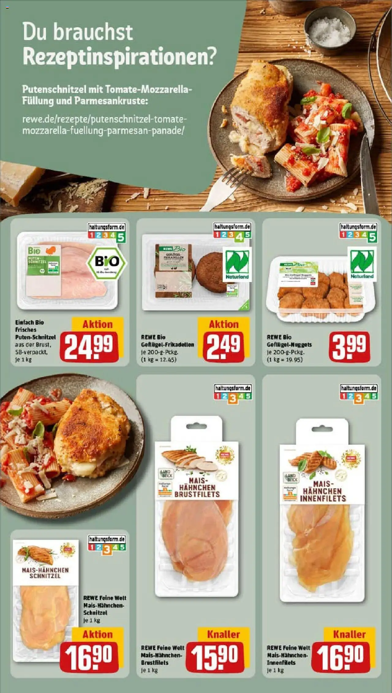 Rewe prospekt Weimar	 - gültig ab dem 03.08.2025 | Seite: 12 | Produkte: Hahnchen, Schnitzel, Putenschnitzel
