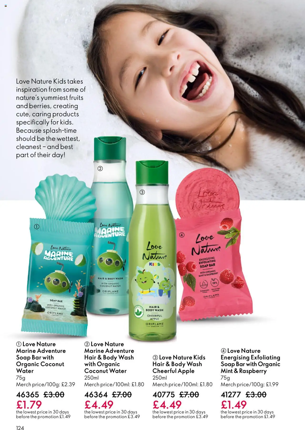  | Page: 124 | Products: Soap, Apple, Raspberry, Coconut